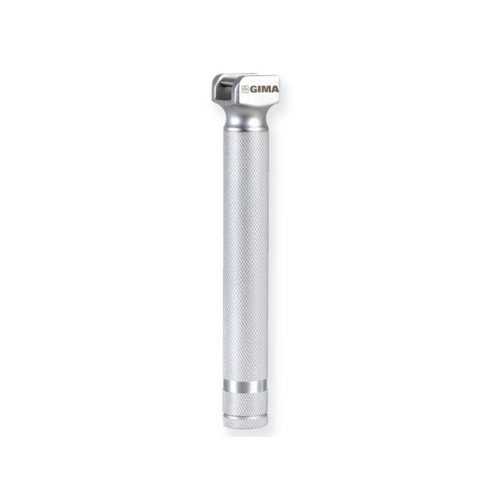 Manico laringoscopio pediatrico ricaricabile 2,5V zigrinato (2xAA) Gima