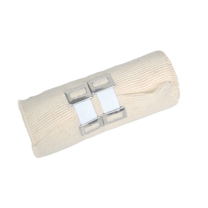Benda Tipo Ideal 10x450 cm Elastica Non Adesiva con Fibbia conf. 20 Pz Gima