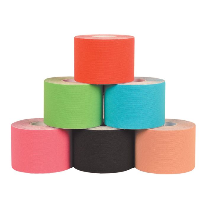 Taping Kinesiologico Standard 5x5 cm Mix 6 Colori Gima