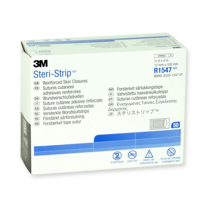 3M Steri-strip 12 x 100 mm confezione 6 pezzi