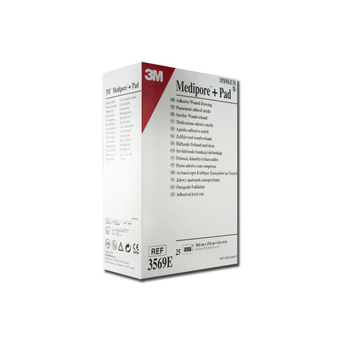 MEDIPORE 3M + PAD 10 x 15 cm conf. 25 pezzi