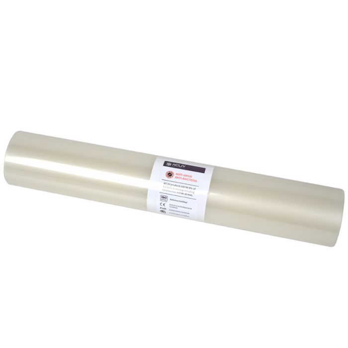 Film antimicrobico adesivo 105 mic - rotolo 5m x 400 mm-Gima