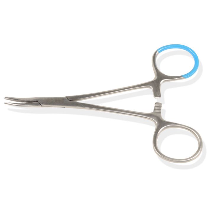 PINZA EMOSTATICA H. MOSQUITO MONOUSO STERILE curva 12,5 cm conf. 25 pezzi