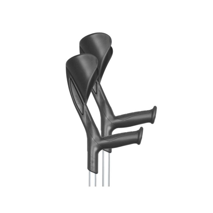STAMPELLE EVOLUTION con tubo in alluminio colore nero/grigio 