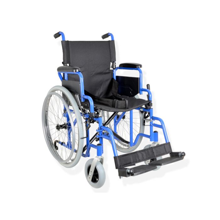 CARROZZINA OXFORD PLUS GIMA - seduta 46 cm in tessuto nero