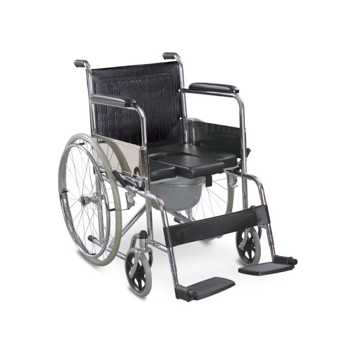 SEDIA A ROTELLE COMODA struttura pieghevole 