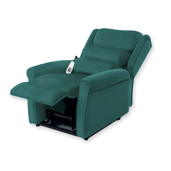 POLTRONA RELAX ELEVABILE GINEVRA 2 motori - verde 