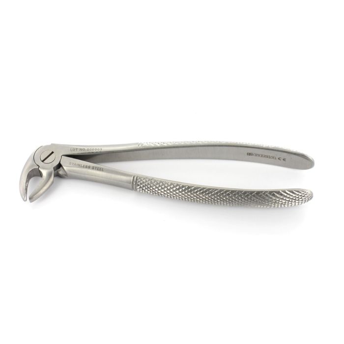 Pinza estrazione molari arcata inferiore lung. 18,5cm conf. 1 pezzo