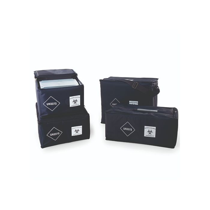 Borsa isotermica a cerniera per trasporto fino a 240 provette 450 x 270 x 400 mm Nuova Aptaca