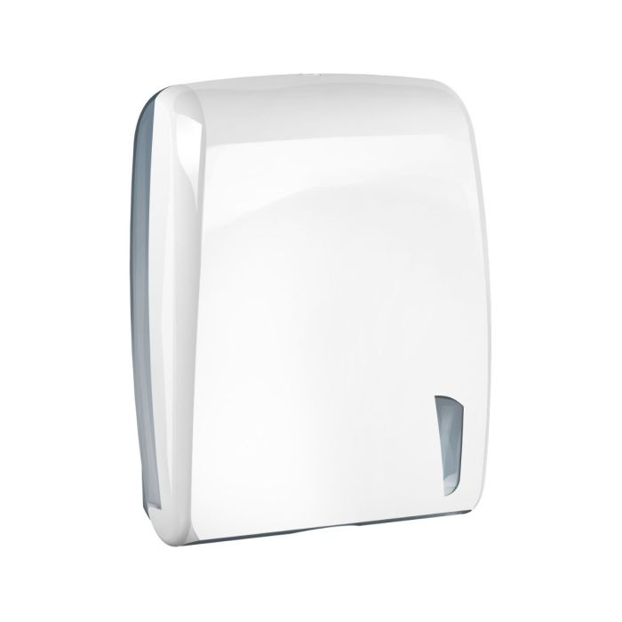 Dispenser carta asciugamani interfogliata bianco-41x14x32 cm-Mar Plast