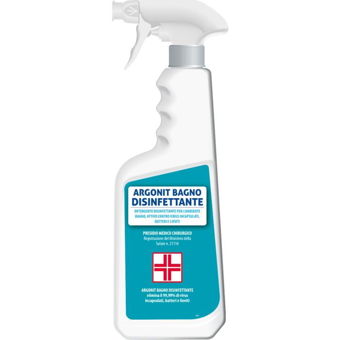 INTERCHEM ARGONIT BAGNO DISINFETTANTE disinfettante anticalcare per bagno 750 ml
