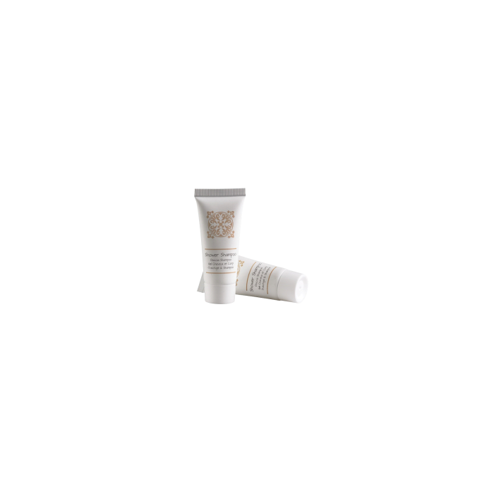 Tubo doccia shampoo Acanto 25 ml 100 pezzi Leone Decorazioni 