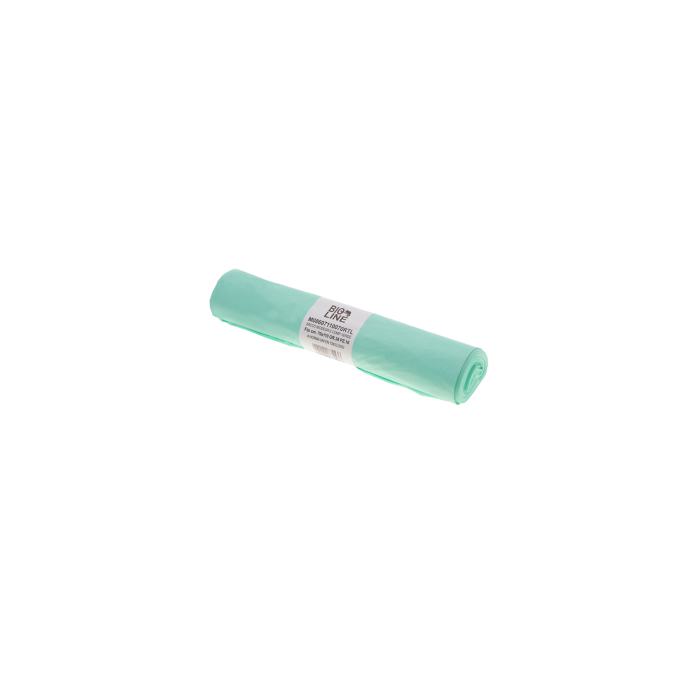Sacchi umido compostabili verdi 70 x 110 cm 18 micron rotolo da 10 pezzi Bio Extrusion