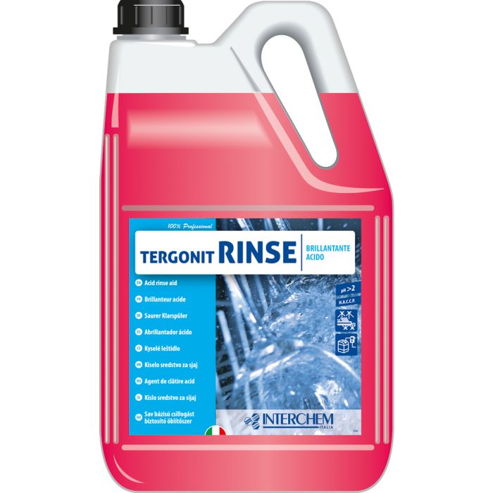 INTERCHEM TERGONIT RINSE brillantante acido professionale 5 kg