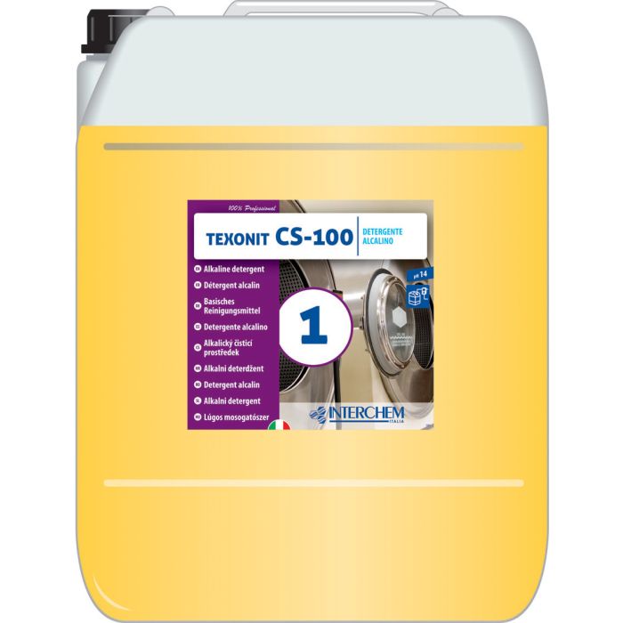 Detergente lavatrice alcalino professionale-Interchem Texonit CS 90-25 kg