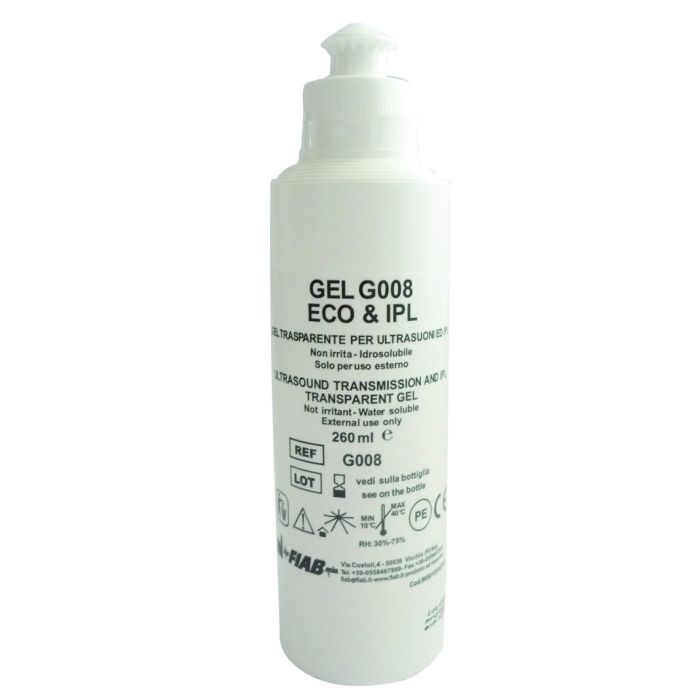 Fiab Gel per ultrasuoni trasparente 260 ml