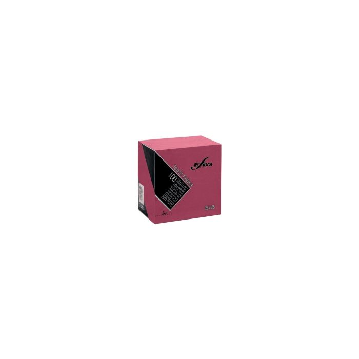 Tovagliolo 25 x 25 cm 2 veli bordeaux confezione 100 pezzi Infibra Colour - Touch