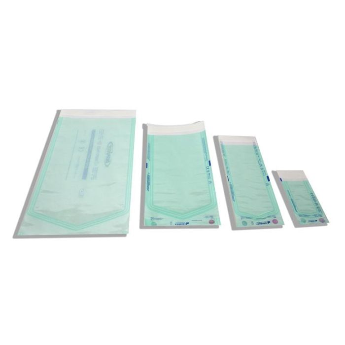 Buste per sterilizzazione 9 x 25,5 cm 200 pezzi