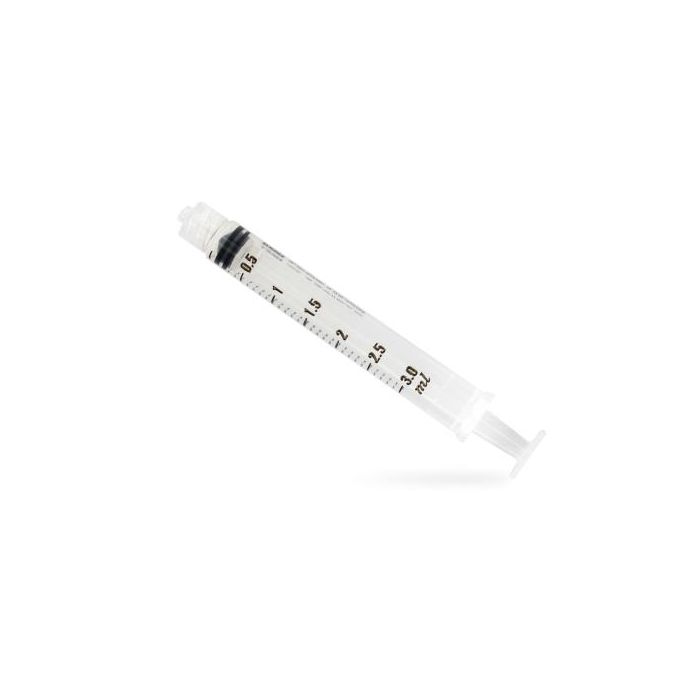 SIRINGA BD PLASTIPAK SENZA AGO - 3 ml cono Luer Lock conf. 200 pezzi