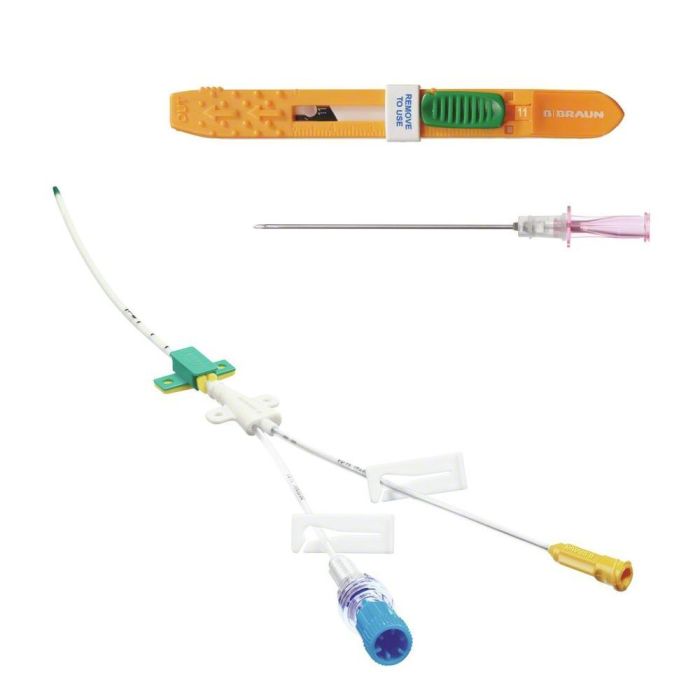 Set catetere venoso centrale tecnica Seldinger B. Braun Certofix Duo S 520