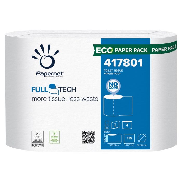 Carta igienica fulltech 2 veli 4x6 Papernet