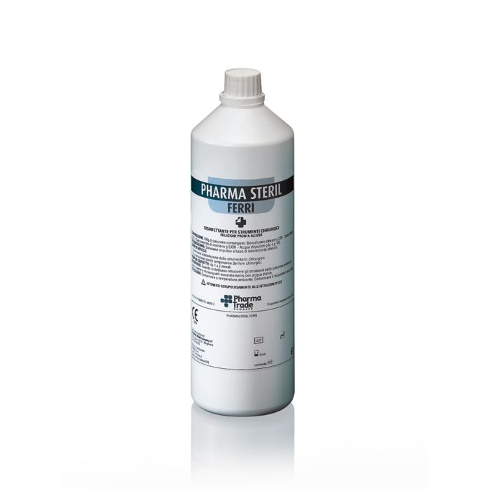 Disinfettante per ferri e strumenti chirurgici ed estetici 1 litro-Pharmasteril Ferri