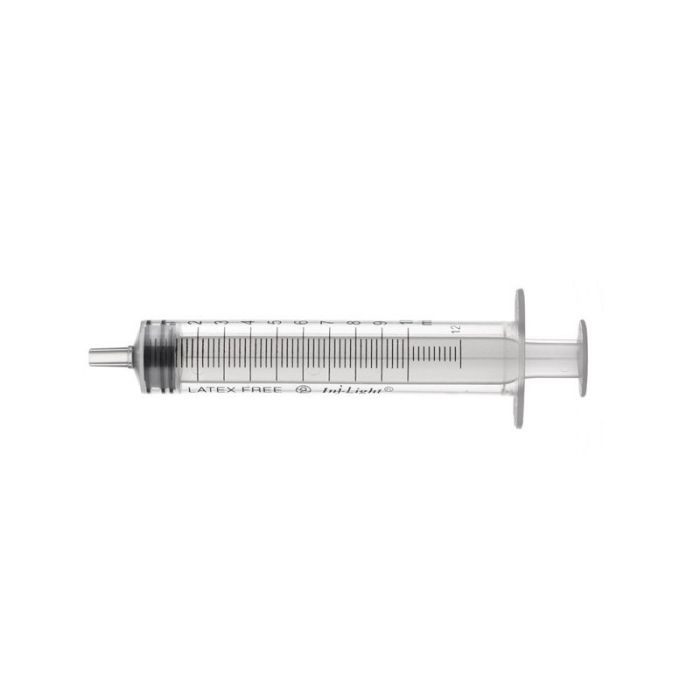 Siringa 10 ml senza ago cono Luer centrale sterile monouso confezione da 100 pezzi Rays INJ/LIGHT