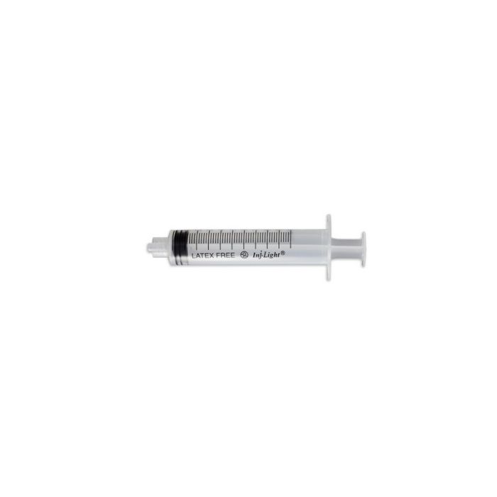 Siringa 3 ml senza ago cono Luer centrale sterile monouso confezione da 100 pezzi Rays INJ/LIGHT