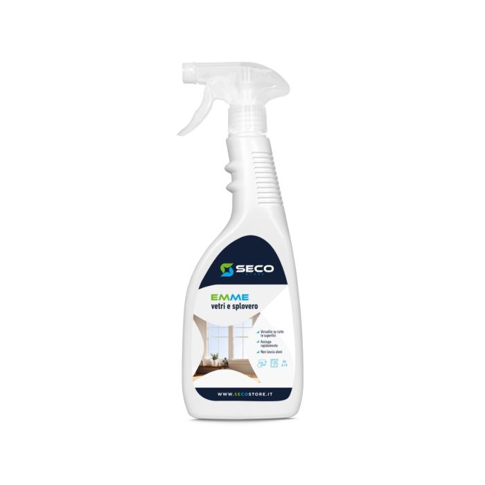 SECOSTORE EMME VETRI E MULTIUSO Detergente per vetri 750 ml