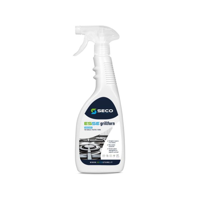 Sgrassante pronto uso per grill, piastre e forni 750 ml Secostore Esse Grillforn
