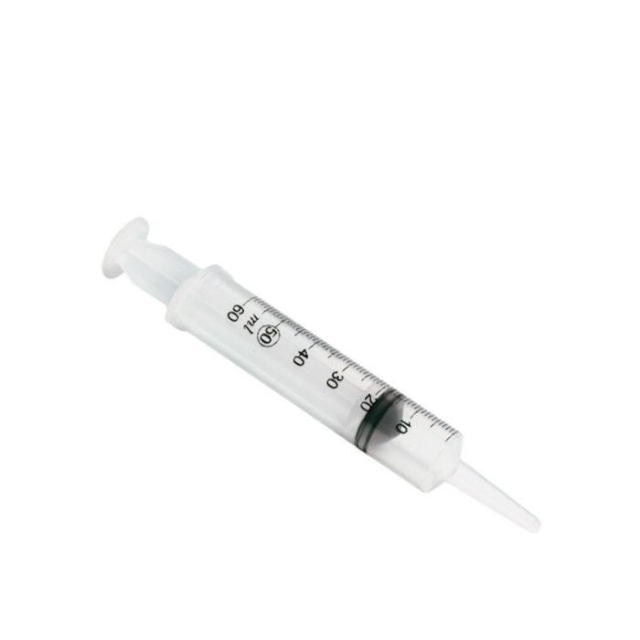 Siringa da 50 ml senza ago luer lock centrale confezione da 25 pezzi Med's