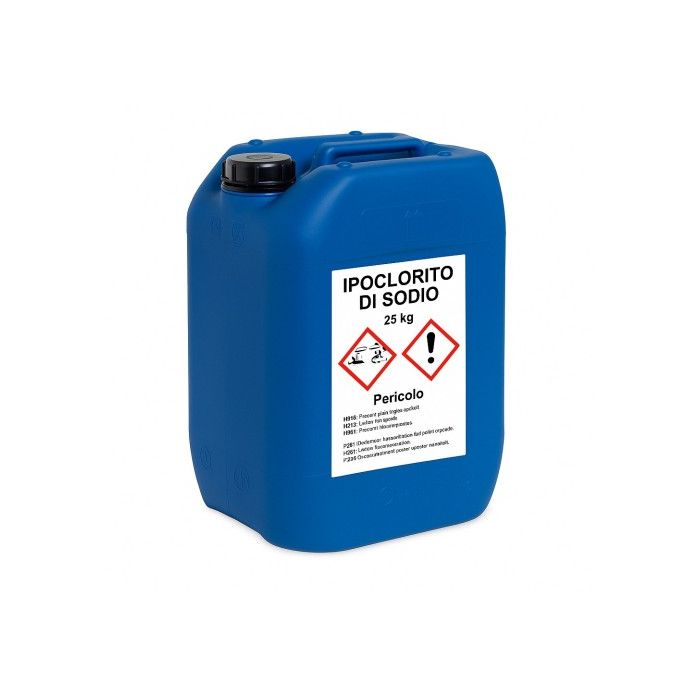 Ipoclorito di sodio 14% cloro liquido per piscine 25 kg Aquaclear