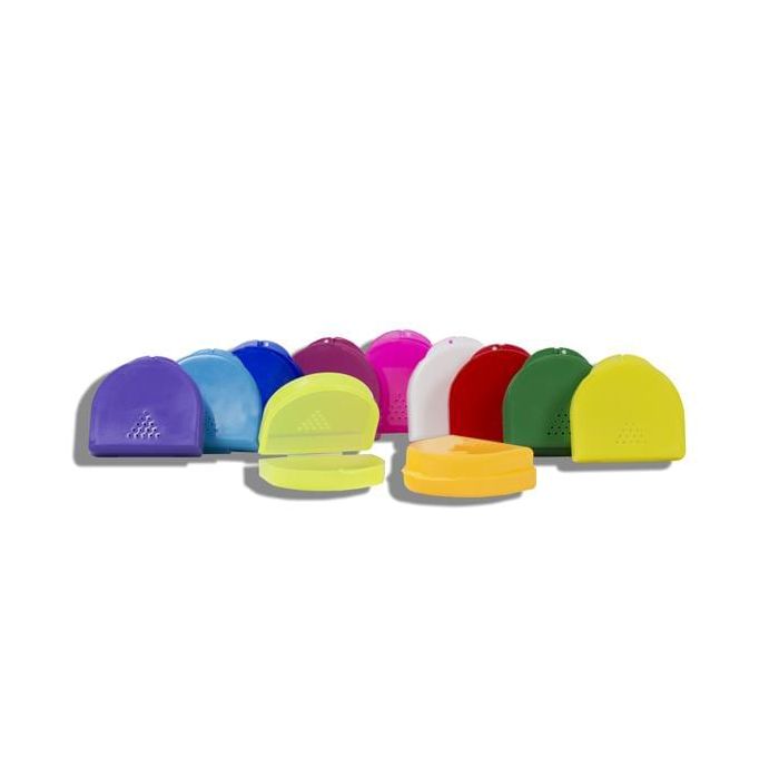 Dispotech Perfecto Ortho Box & Bite contenitore per apparecchi colori misti conf. 10 pezzi