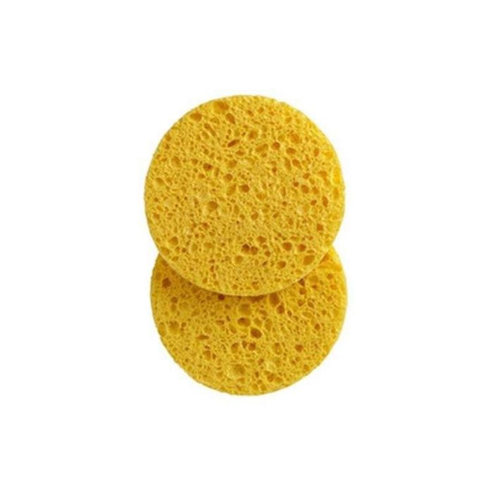 Spugna trucco in cellulosa Ø 7,5 cm confezione da 2 pezzi Xanitalia