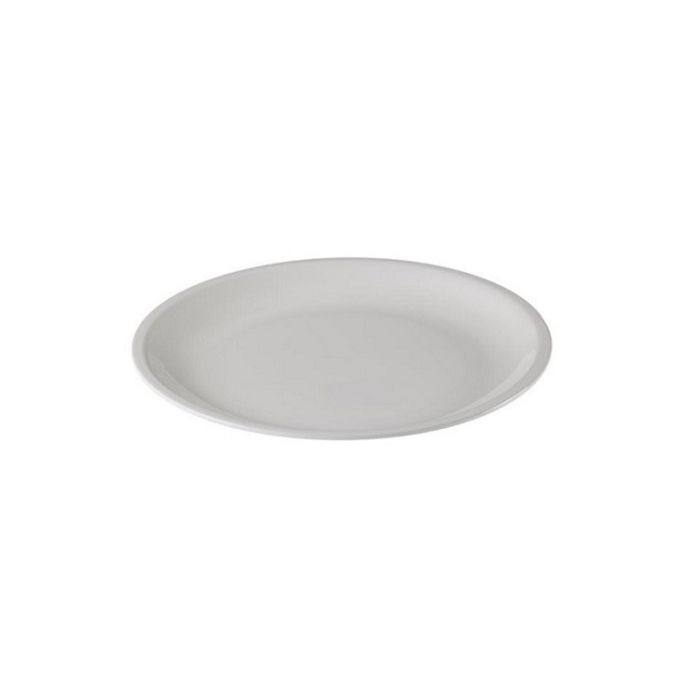 Piatto piano in melamina bianco Ø 20 x 2 cm 1 pezzo Leone