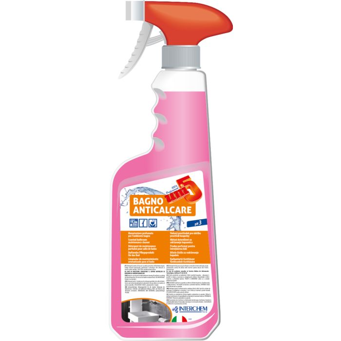 INTERCHEM UNI5 BAGNO ANTICALCARE Anticalcare Profumato 750 ml