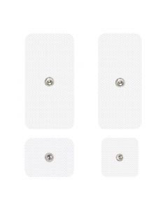 Elettrodo per elettrostimolazione/tens con clip 40 x 90 mm 4 pezzi