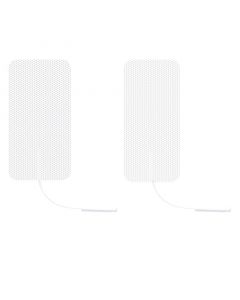 Elettrodo per elettrostimolazione/tens con cavetto femmina 50 x 40 mm 4 pezzi