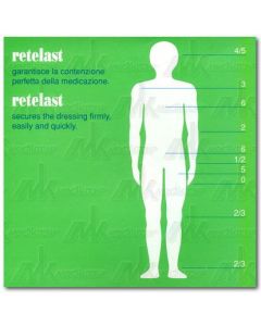 Rete tubolare elastica calibro 5 rotolo da 50 metri