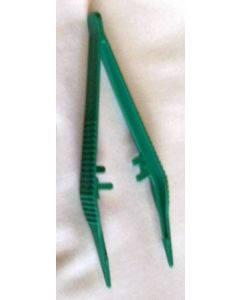 Pinzetta sterile monouso in plastica per medicazione 8 cm