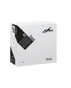 Infibra Tissù tovagliolo bianco 2 veli 38 x 38 40 pezzi