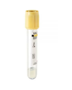 FL Medical Vacumed provetta con Gel Separatore + Attivatore di Coagulazione x 5 ml di sangue tappo giallo sterile 100 pezzi
