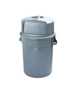 Cassonetto da esterno grigio Maxipush-120 lt e 80 lt-Medial