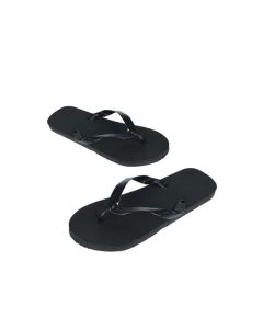 Infradito in plastica nero suola 14 mm 1 paio