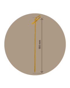 Spiedo fiocco per aperitivi cm 15 conf. 200 pezzi