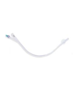 Catetere Foley Med's in silicone a 2 vie CH 14 sterili 5/15 ml