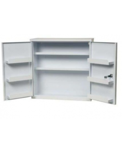 Armadietto in metallo pronto soccorso a due ante vuoto-Mis. 53x53x21
