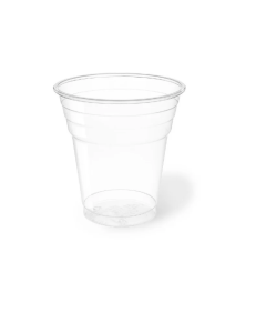 BicchierI trasparenti in R-PET monouso 200 cc conf. 50 pezzi - ARISTEA