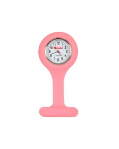Orologio per infermiere colore rosa rotondo Gima