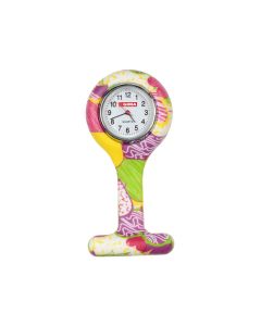 Orologio per infermiere fantasia colorata Gima